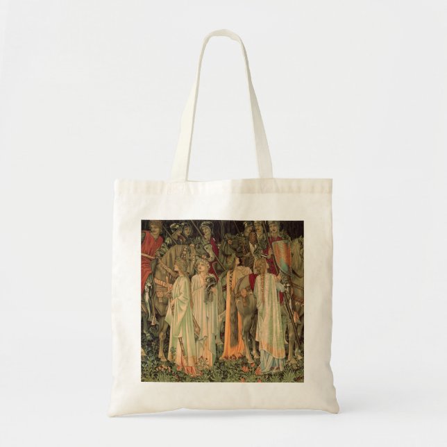 Mediaeval Knights of the Round Table Tote Bag (Front)