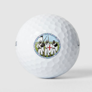 Mediaeval Knights Templar Golf Balls