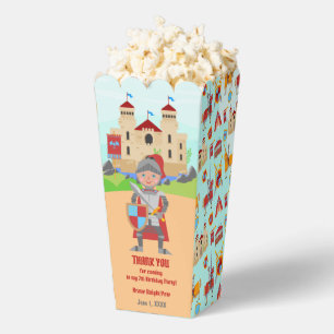 Mediaeval Knights Tournament Birthday Party Favour Box