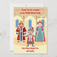 Mediaeval Knights Tournament Boy Birthday Party