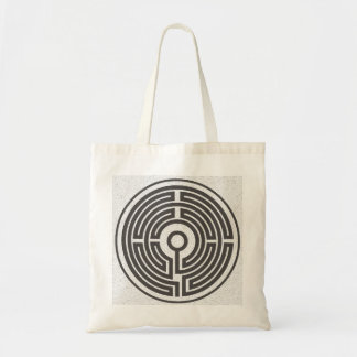 mediaeval labyrinth small tote bag