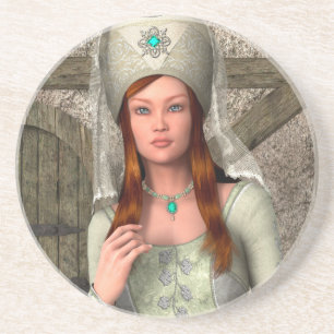 Mediaeval Lady  Coaster