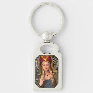 Mediaeval Lady Key Ring