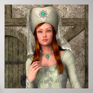 Mediaeval Lady  Poster