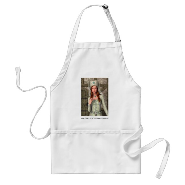 Mediaeval Lady  Standard Apron (Front)