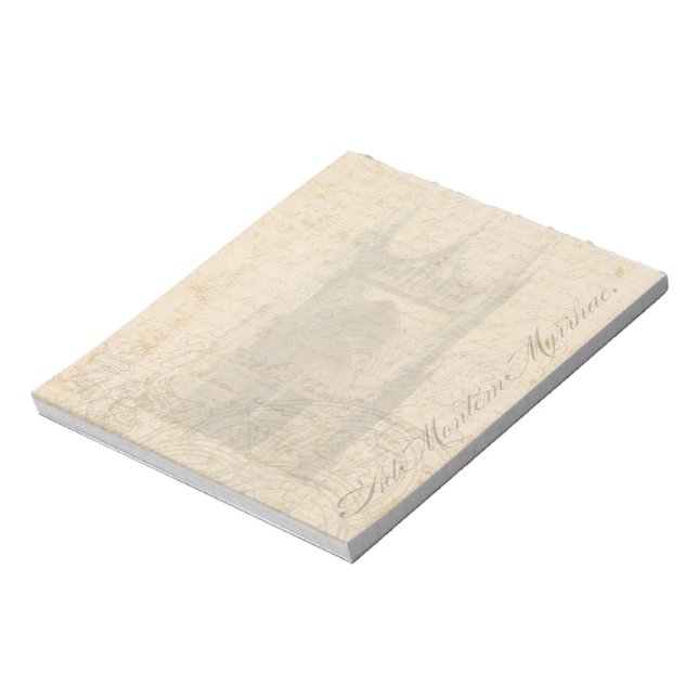 Mediaeval Letterhead - Palimpsest Notepad (Rotated)