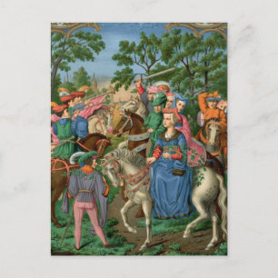 Mediaeval Life Postcard