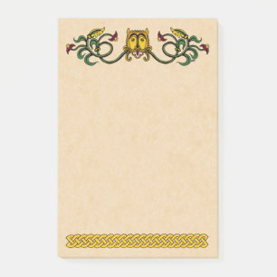 Mediaeval Lion Design Post-it Notes