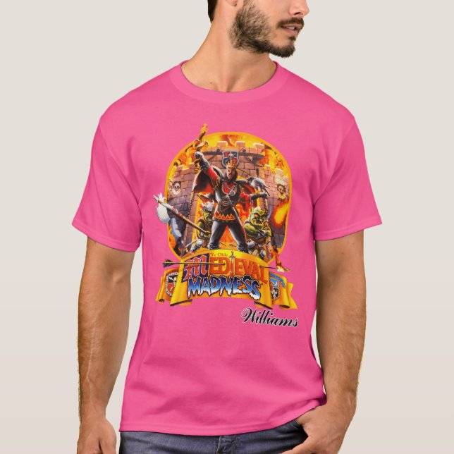 Mediaeval Madness Pinball T-Shirt (Front)