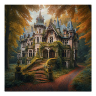 Mediaeval Mansion Poster