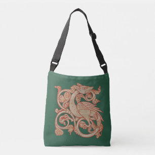 Mediaeval Manuscript Dragon Tote