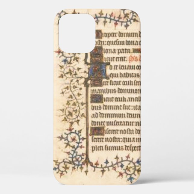 Mediaeval Manuscript for Iphone Case (Back)