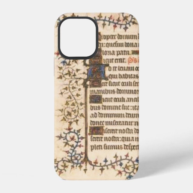 Mediaeval Manuscript for Iphone Case (Back)