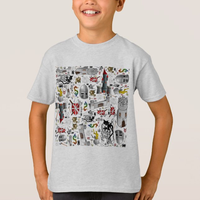 Mediaeval Mash-up T-Shirt (Front)