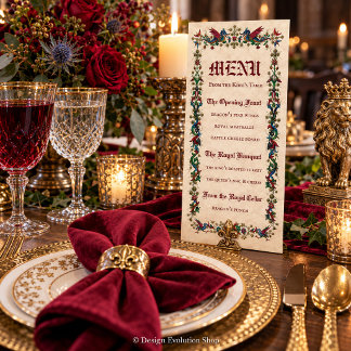 Mediaeval Menu | Royal Feast Renaissance