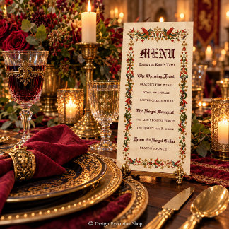 Mediaeval Menu | Royal Feast Renaissance