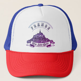 Mediaeval monastery Mont Saint Michel. France. Trucker Hat