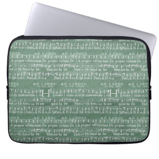 Mediaeval Music Manuscript Neoprene Sleeve 13"