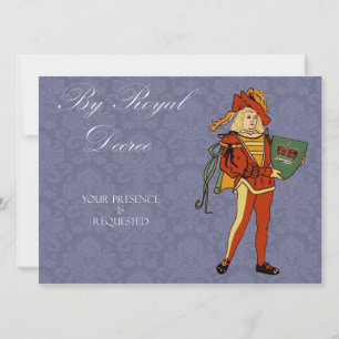 Mediaeval Noble Royal Invites