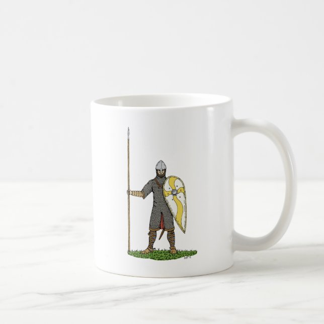 Mediaeval Norman Knight Circa 1066 Coffee Mug (Right)