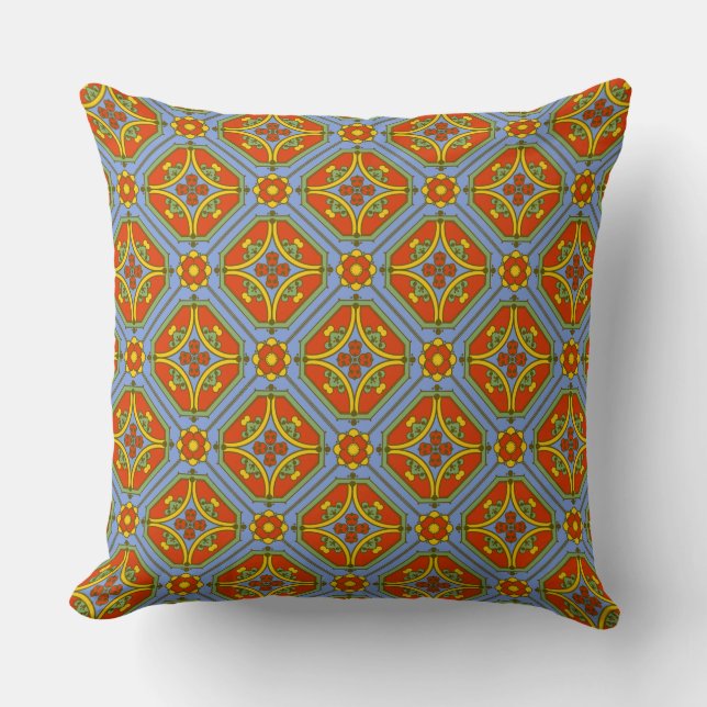 Mediaeval Pattern Cushion (Front)