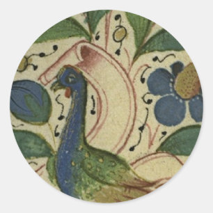 Mediaeval Pheasant Sticker