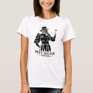 Mediaeval Plague Doctor Dark T-Shirt