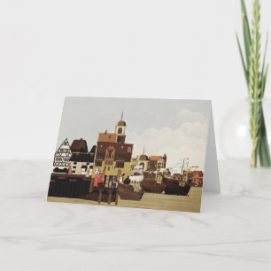 Mediaeval port card