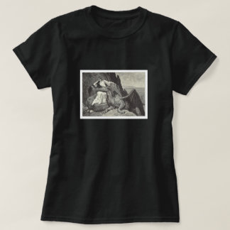 Mediaeval Princess and Her Dragon T-Shirt