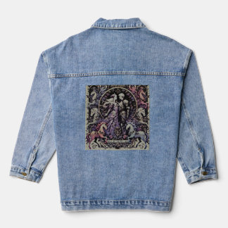 Mediaeval print inspired jacket