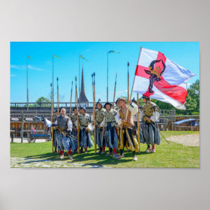 Mediaeval Reenactment at Rakvere Castle, Estonia Poster
