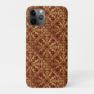 Mediaeval Renaissance Herald Lion Leopard Metallic Case-Mate iPhone Case