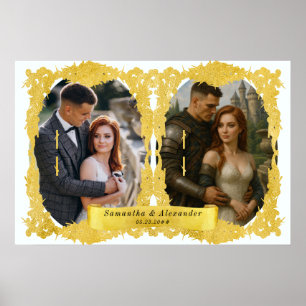 Mediaeval Renaissance Knight Renfaire Custom Photo Poster