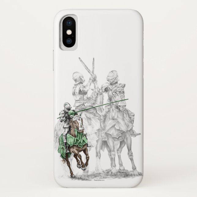 Mediaeval Renaissance Knights Case-Mate iPhone Case (Back)
