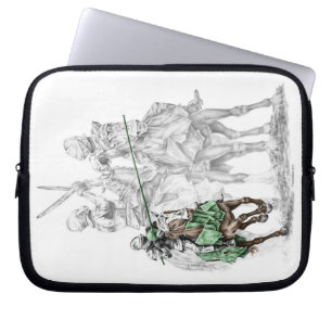 Mediaeval Renaissance Knights Laptop Sleeve