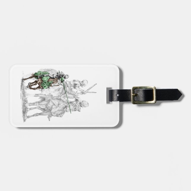 Mediaeval Renaissance Knights Luggage Tag (Front Horizontal)