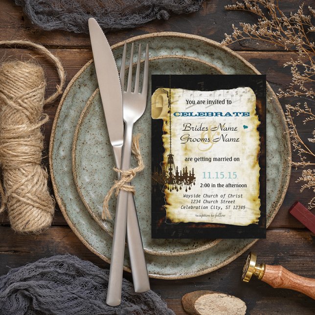 Mediaeval Renaissance Marry My Best Friend Wedding Invitation (Creator Uploaded)