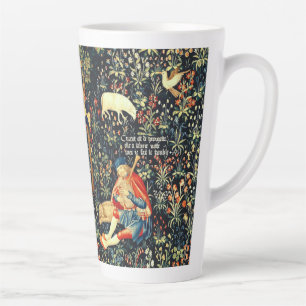 Mediaeval Renaissance Tapestry  Shepherds and Shee Latte Mug