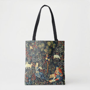 Mediaeval Renaissance Tapestry Shepherds and Shee Tote Bag