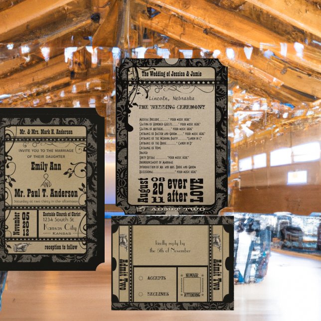 Mediaeval Renaissance Wedding Response Cards (Creator Uploaded)