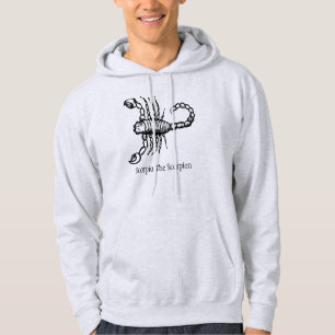 Mediaeval Renaissance Zodiac Symbol Scorpio Hoodie