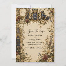 Mediaeval Royal Gothic Celtic Monogram Wedding