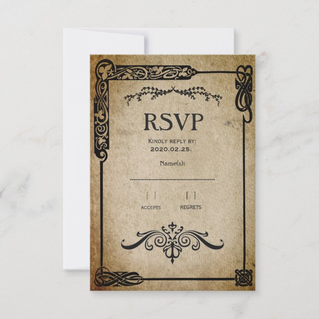 Mediaeval RSVP (Front)