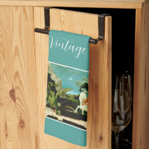 Mediaeval Saint George and the Drago Tea Towel