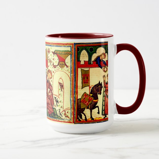 Mediaeval Scenes Mug (Right)