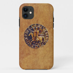 Mediaeval Seal of the Knights Templar iPhone 11 Case