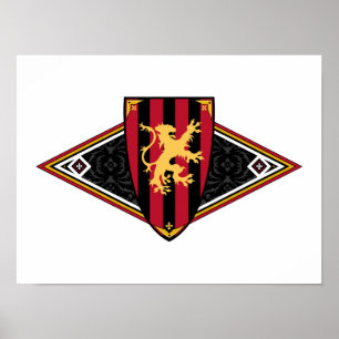 Mediaeval Shield Poster