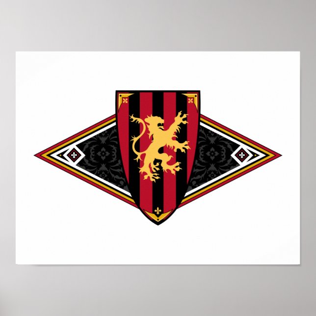 Mediaeval Shield Poster (Front)