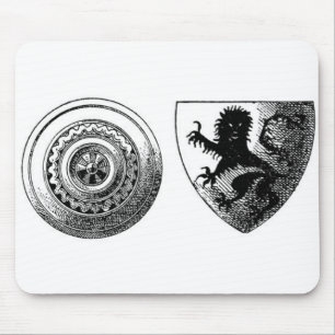 Mediaeval Shields Mouse Pad