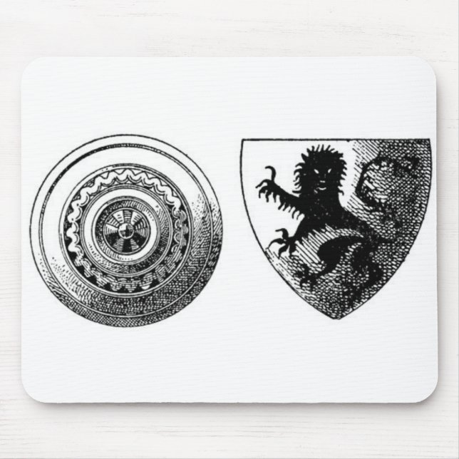 Mediaeval Shields Mouse Pad (Front)